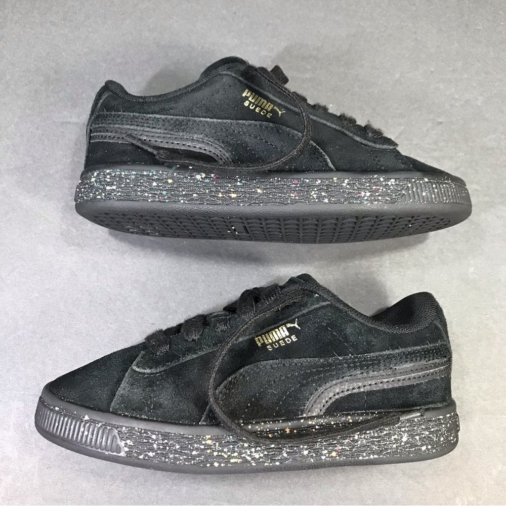PUMA Classic Suede & Speckle Toddler Sneakers // Shoe Size-12C